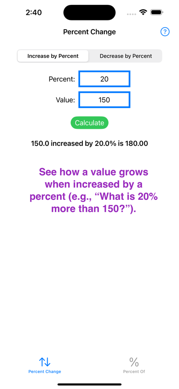 Percent