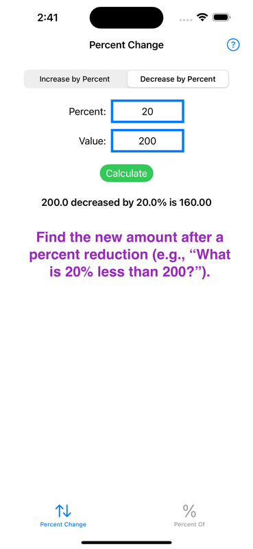 Percent