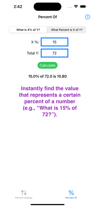 Percent