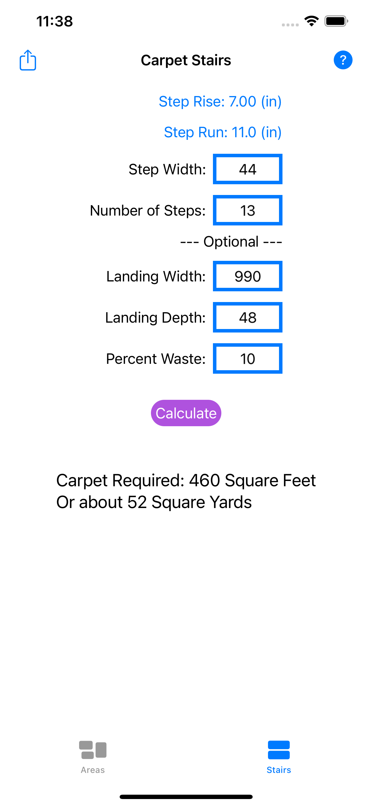 Carpet Measurement