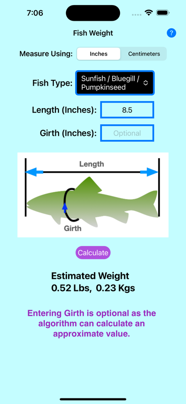 Fish Weight