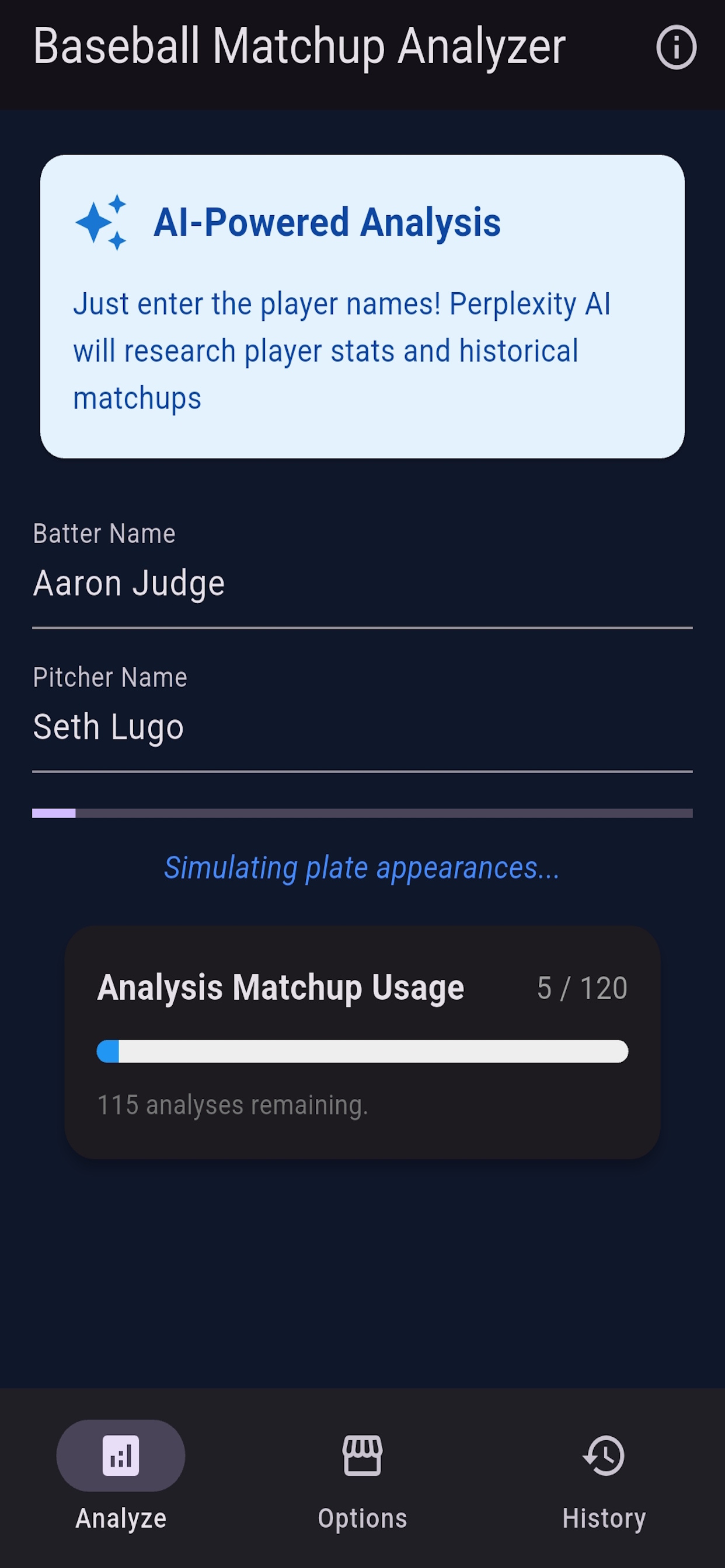 MLB Analyzer