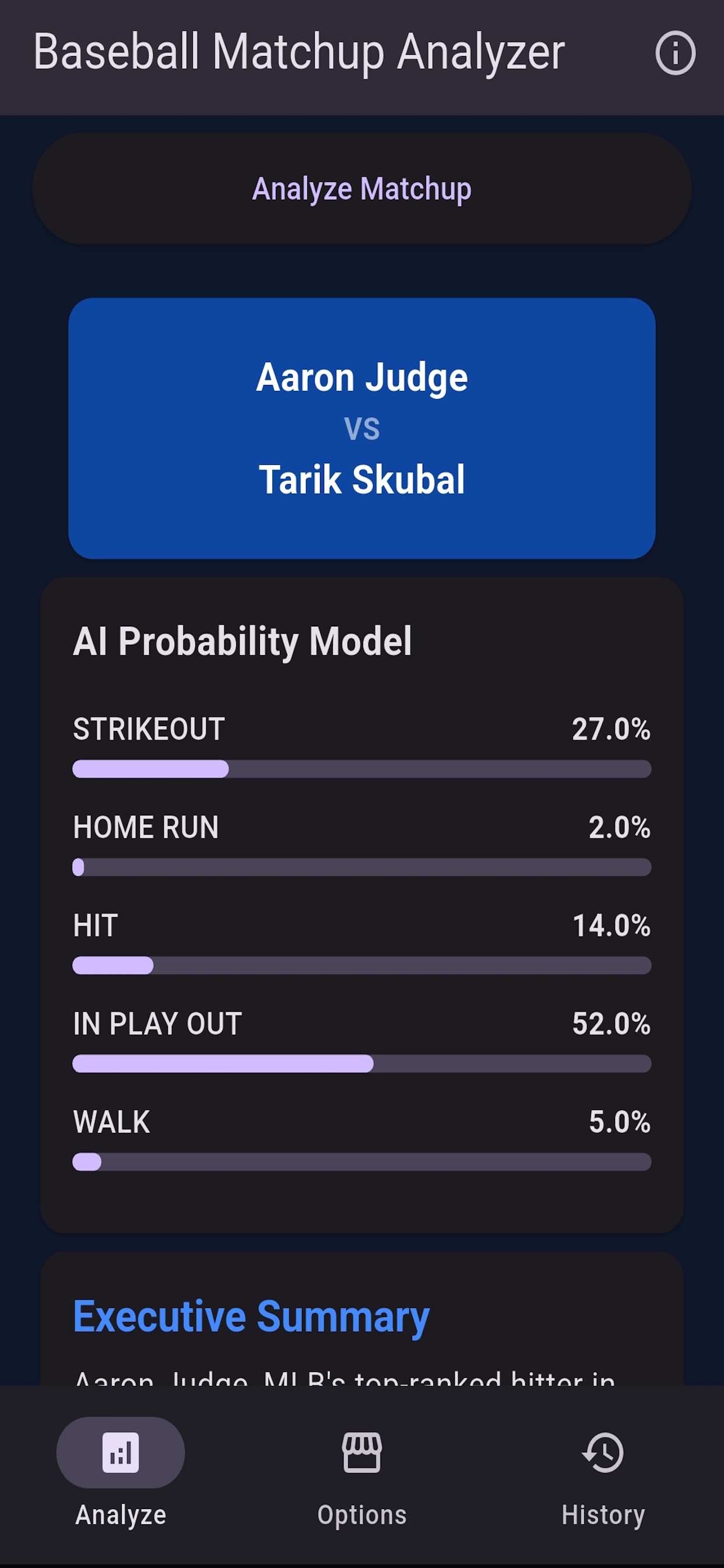 MLB Analyzer