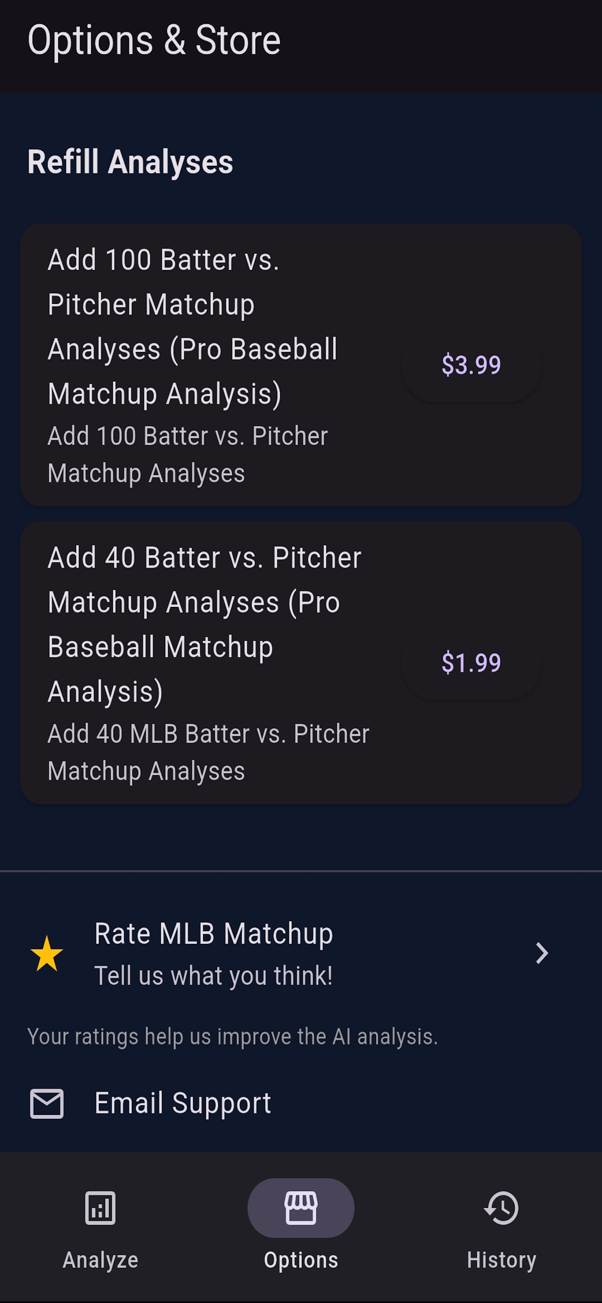 MLB Analyzer